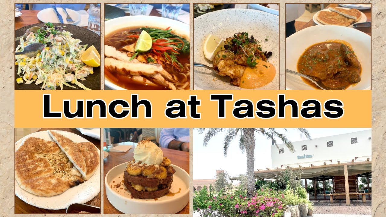 Lunch at Tashas | Tashas at Al Bateen | Abu Dhabi | UAE Tashas |#tashas