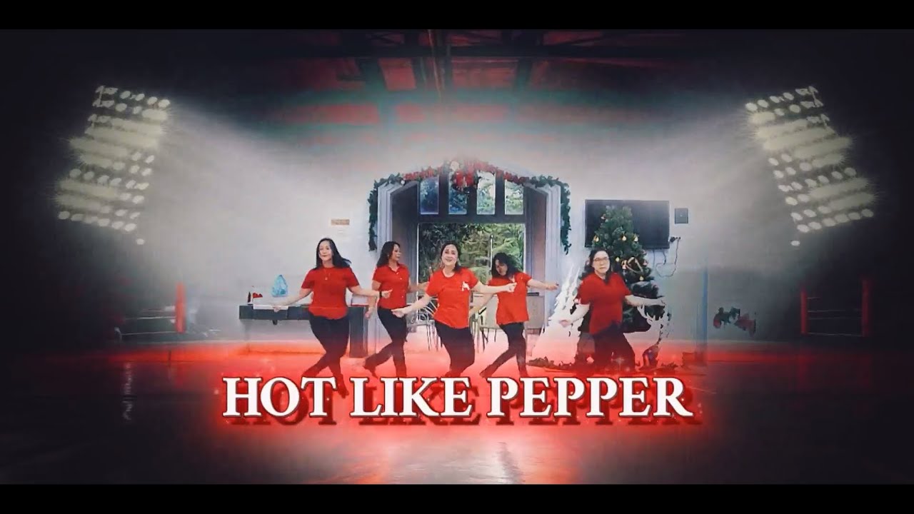 Hot Like Pepper | Line Dance 2026 | Intermediate | Cho : Karl-Harry Winson | Agatha & SAPA Sapphire