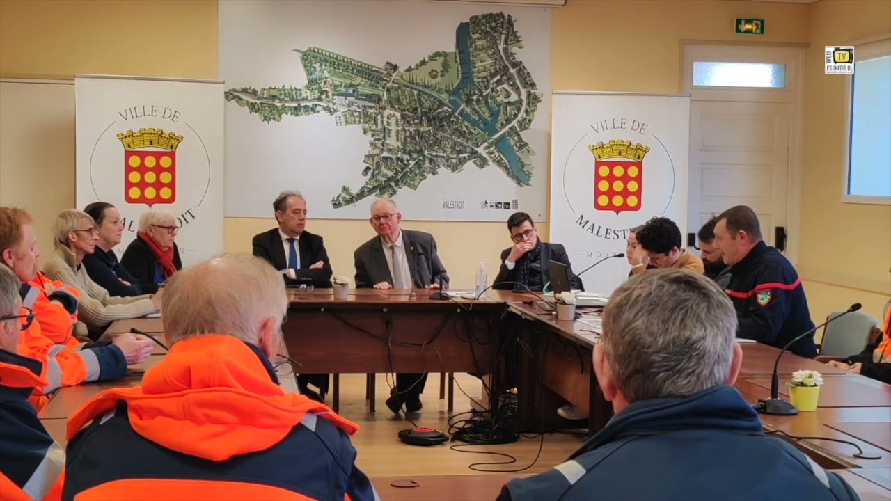 Malestroit. Inondations : le préfet sur le terrain
