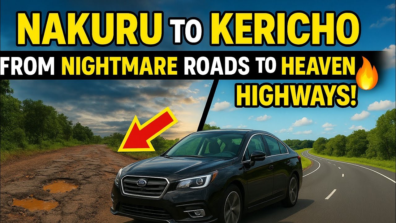 “Nakuru to Kericho Road Trip in a Subaru Legacy – Scenic Drive Kenya”