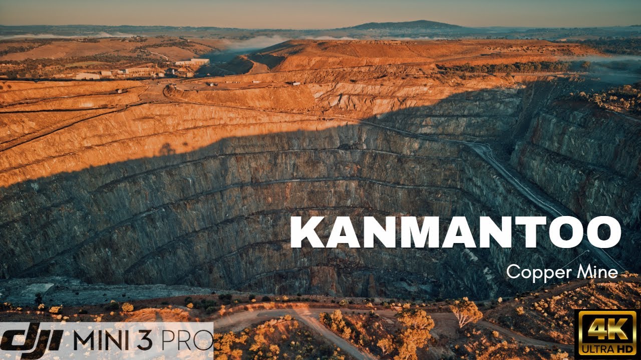 Kanmantoo Copper Mine I 4K Drone Video I South Australia I DJI MIni 3 Pro