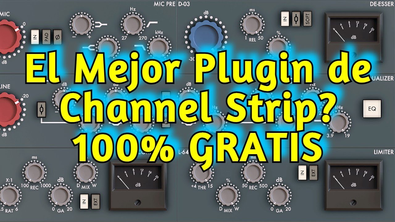 Nuevo PLUGIN VST GRATIS de Channel Strip Neve - Channev de ANALOG OBSESSION - An&aacute;lisis y Tutorial