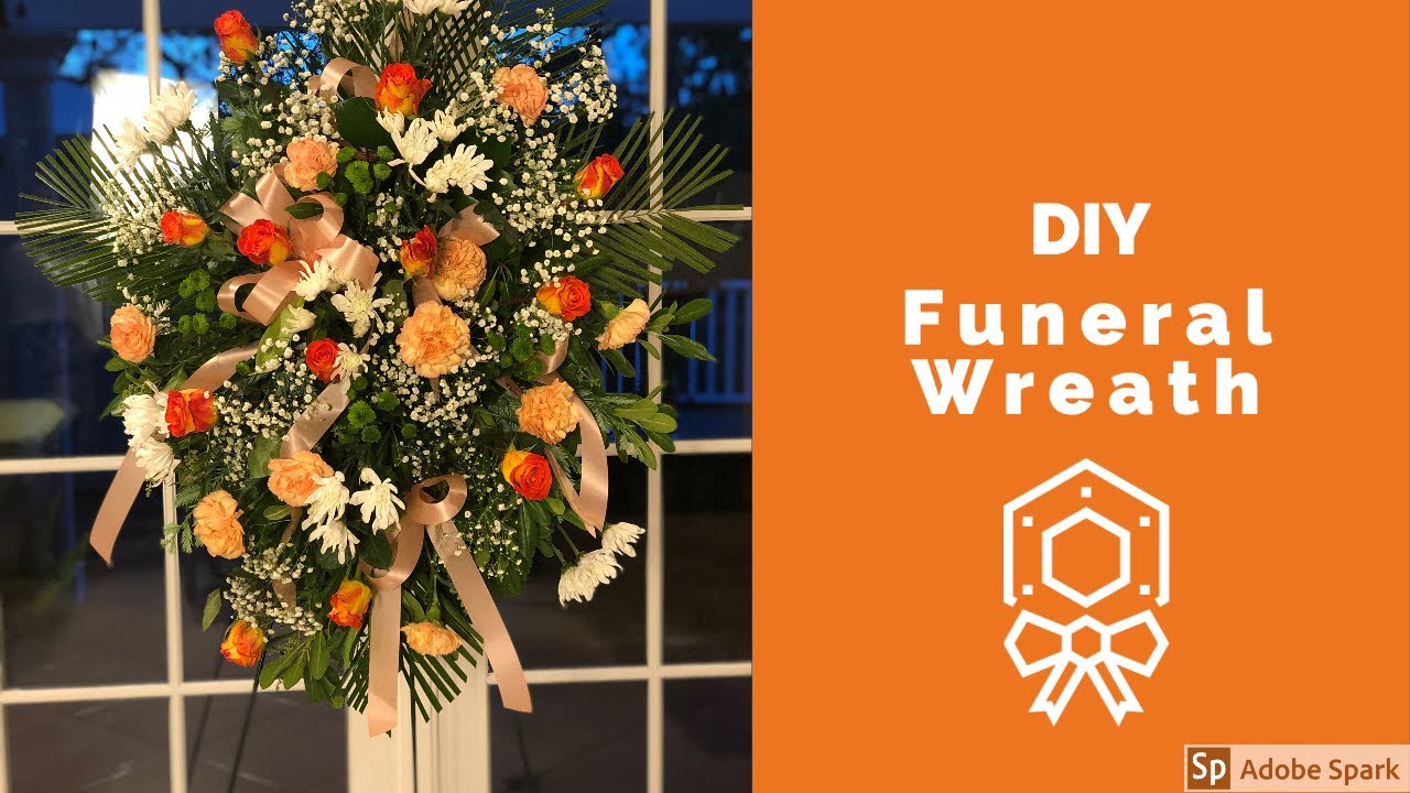 DIY Funeral Wreath