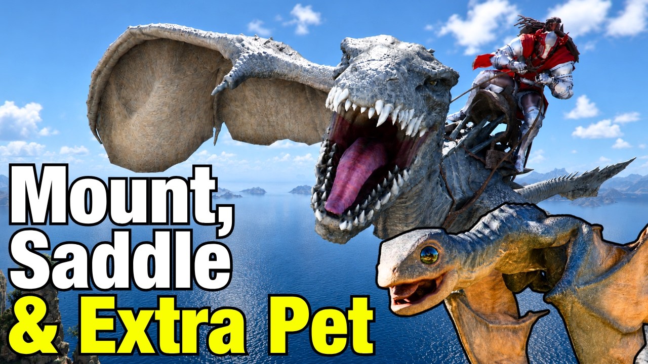 How to Get New WYVERN MOUNT & Extra Pet in Crimson Desert