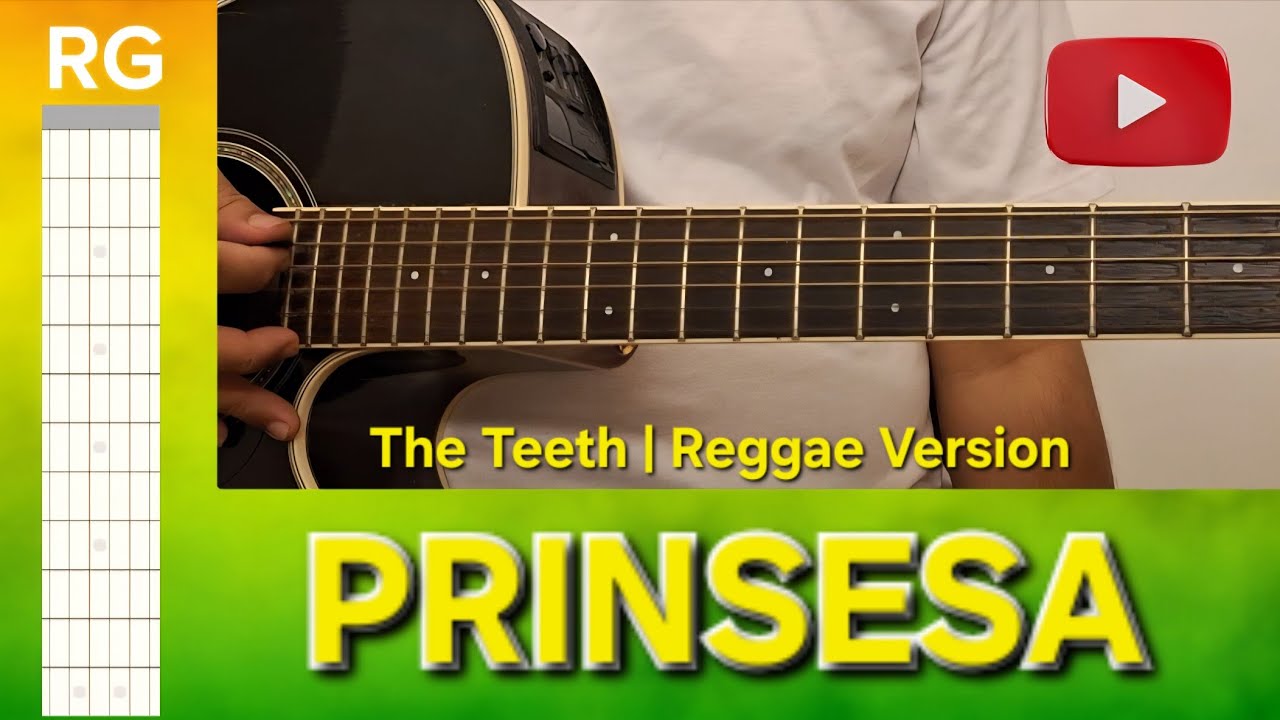 Prinsesa | RepaGuitara Reggae Tutorial | Teeth