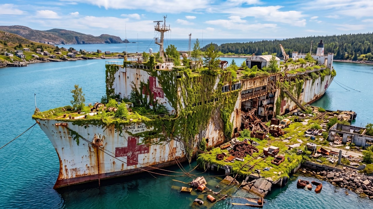 Abandoned Hospital Ship Turned Into a Luxury Ocean
