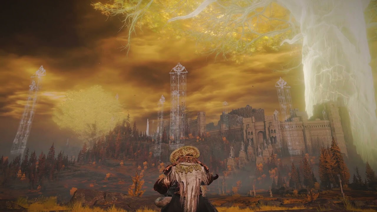Elden Ring - Altus Plateau Ambiance (rustling grasses, sheep, ambient music)