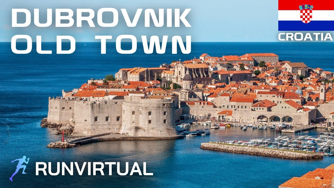 Running in Dubrovnik (Croatia): Old Town and Medieval Walls