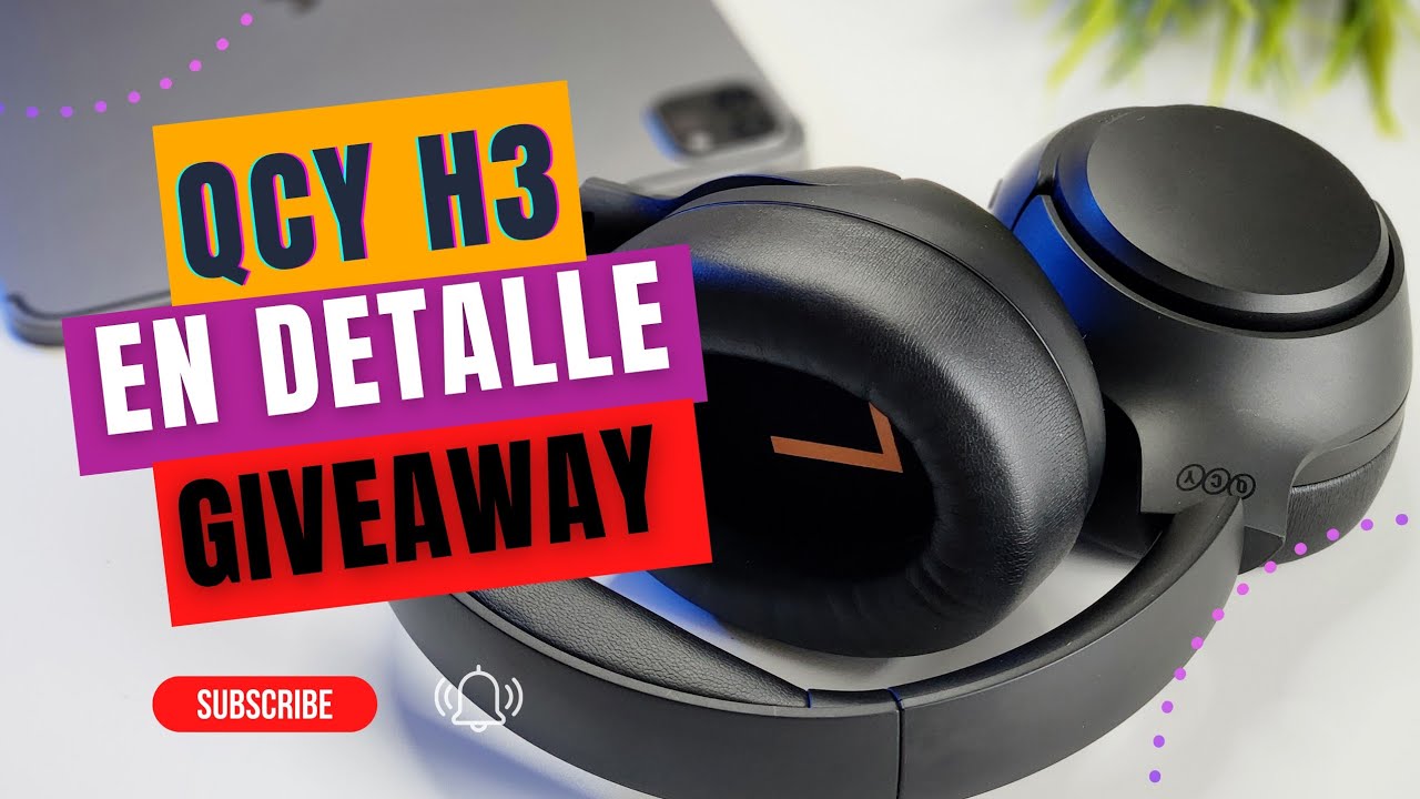 ▶️ QCY H3 en español, conócelos en Acción 🎧 Calidad Auditiva Elevada a un Nuevo Nivel