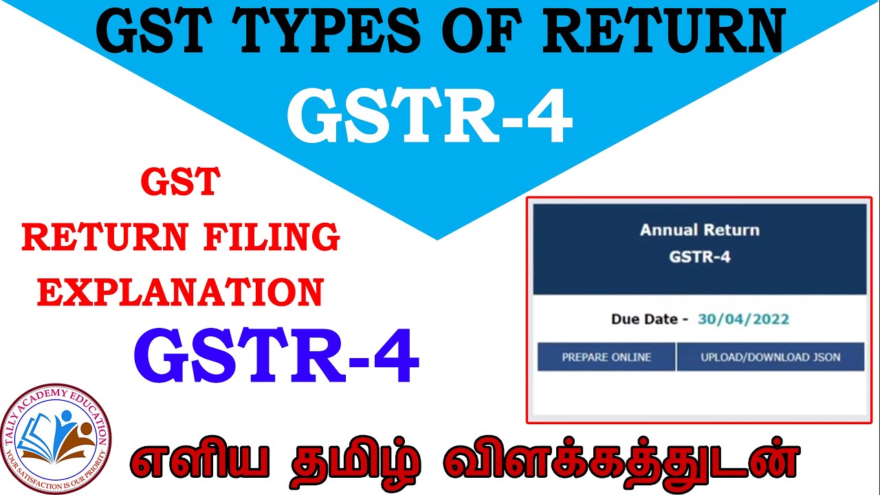 GSTR 4 FILE RETURN IN TAMIL / COMPOSITION DEALER FILE RETURN (கலவை திட்டம்) தமிழ்