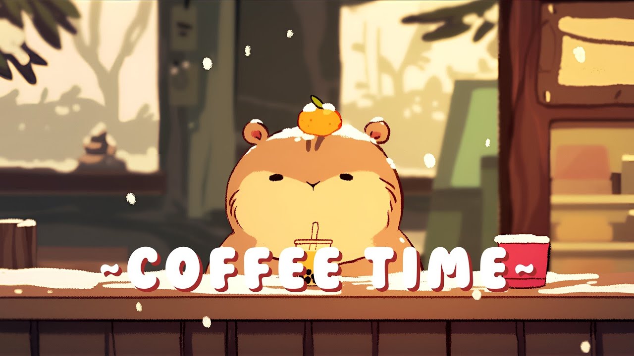 Capybara Music Channel - Calm Music for Focus & Study ~ Quiet Moments ~ 🎵 💫