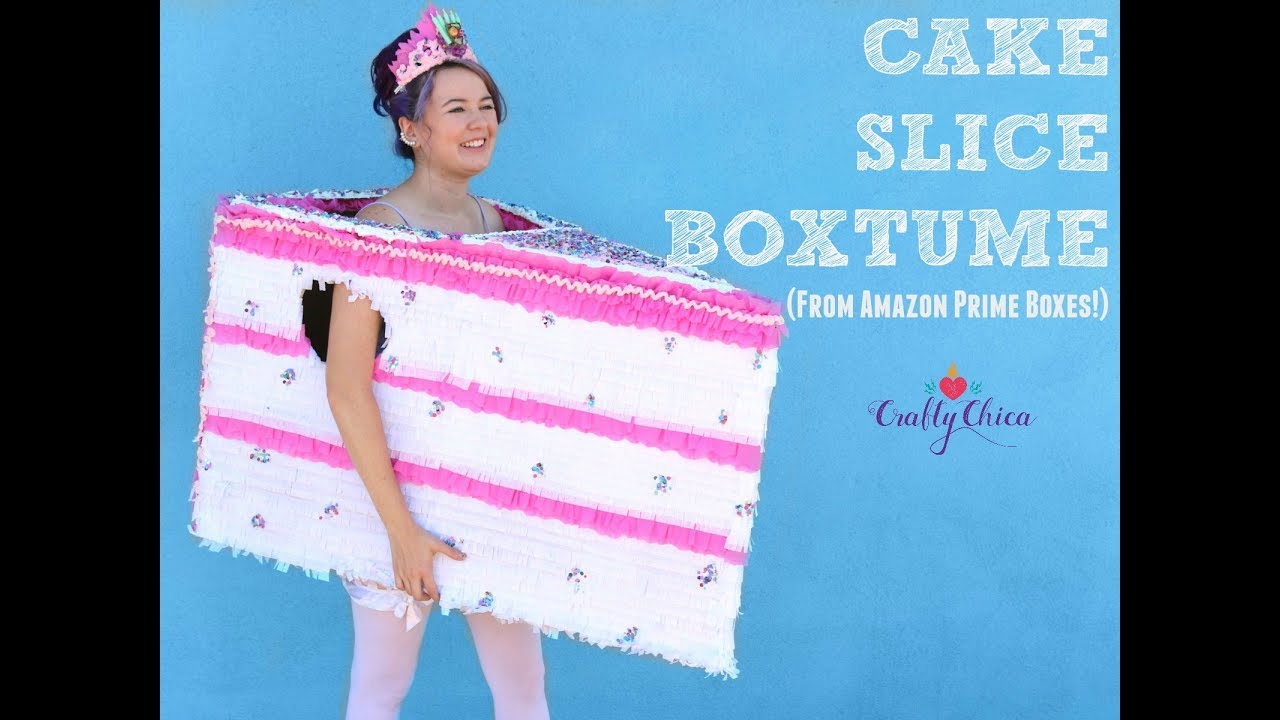 Slice of Cake Costume #boxtume