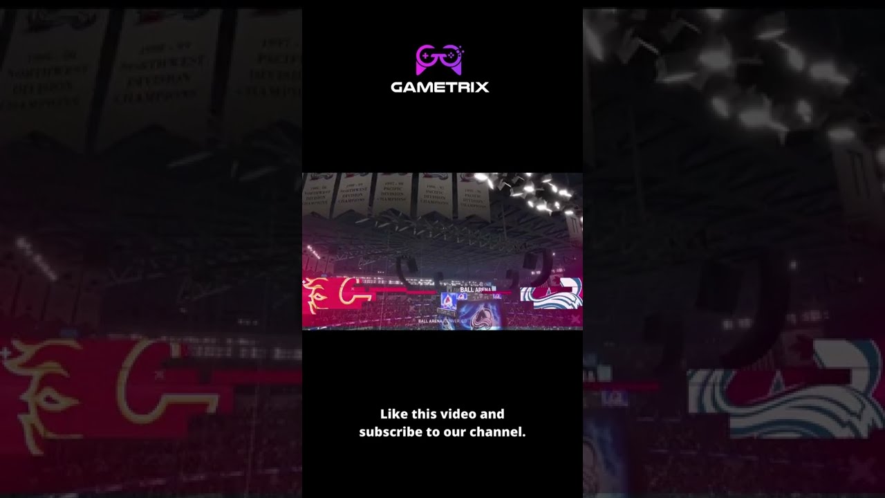 2021 NHL Season Calgary Flames Vs Colorado Avalanche NHL 22 Simulation