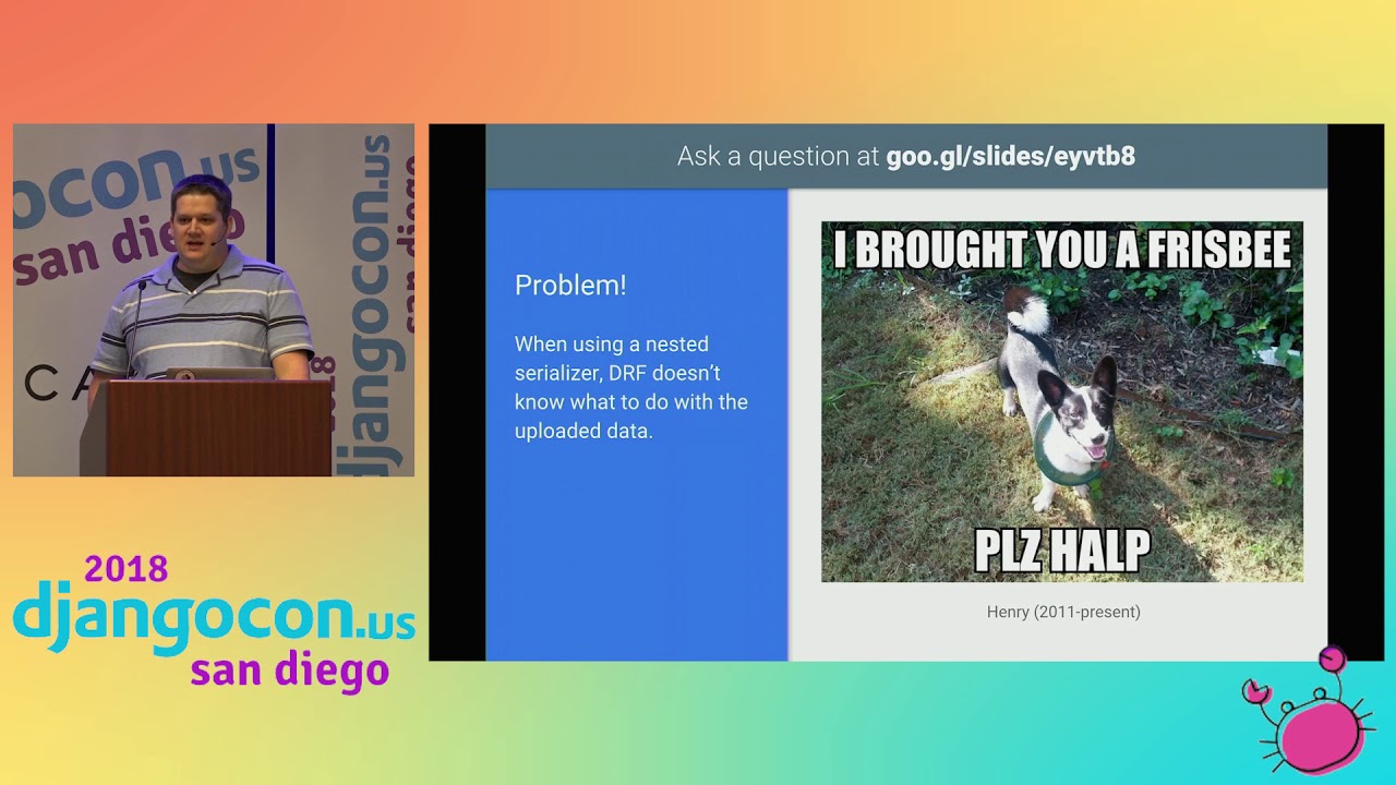 DjangoCon US 2018 - Django REST Framework: Moving Past the Tutorial to Production by Drew Winstel