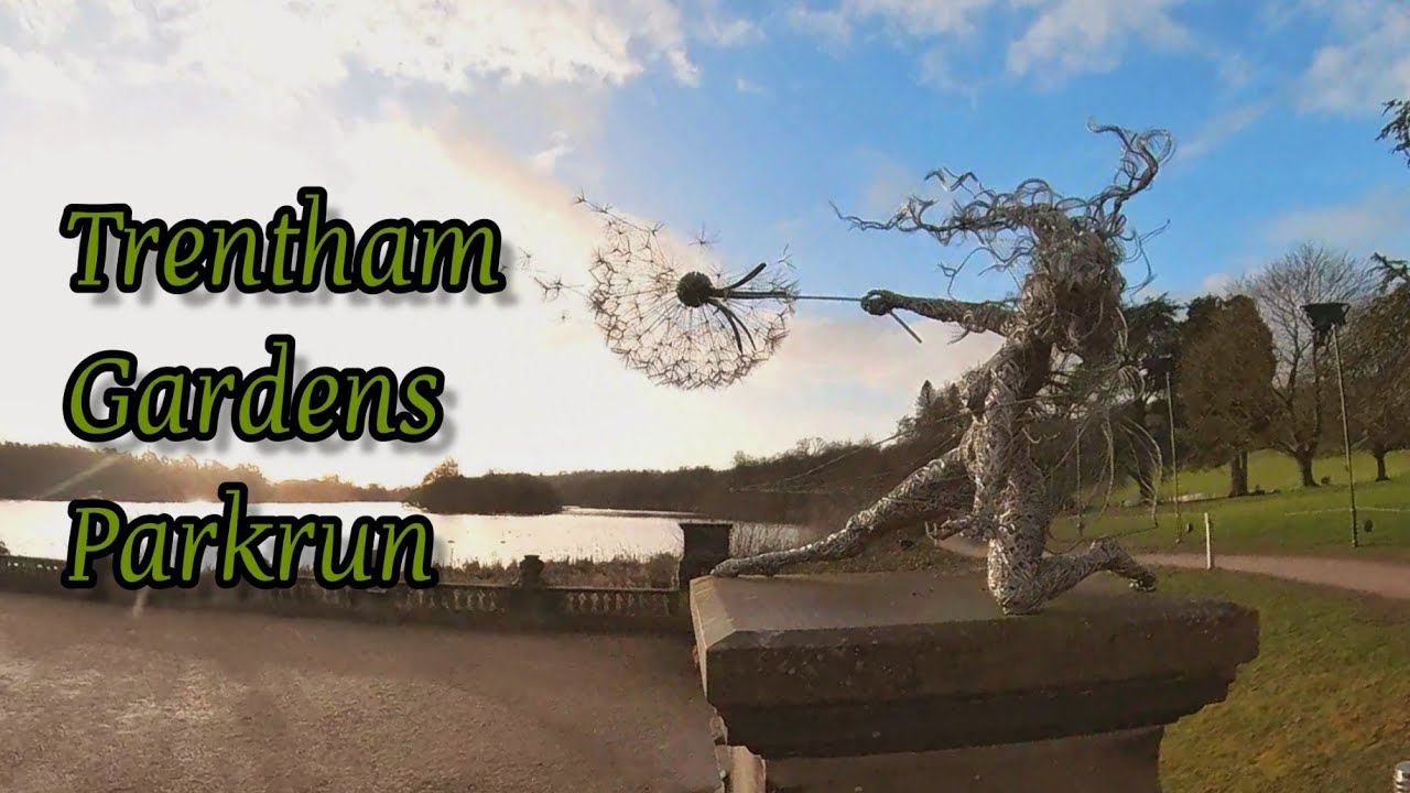 Trentham Gardens parkrun on New Year's Day (Full 5km course)