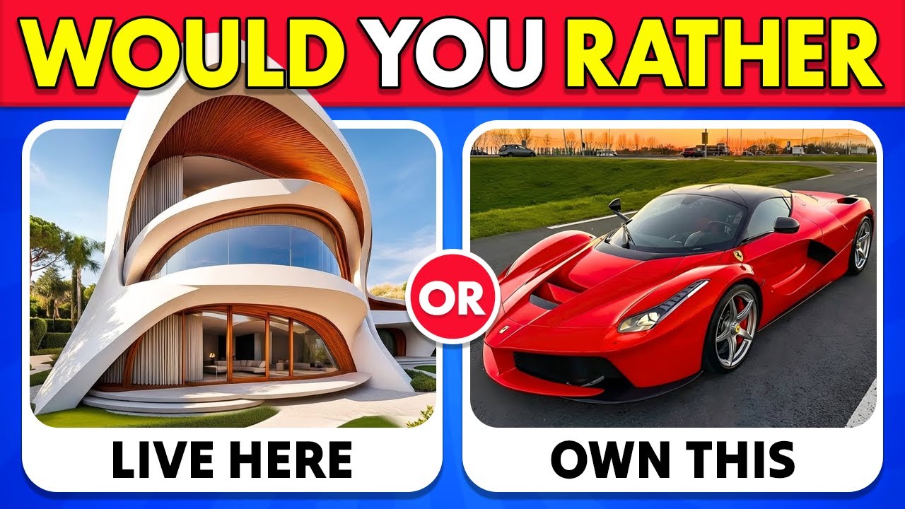 Would You Rather...? Luxury Edition 🤑💎 HARDEST Choices Ever! 🔥