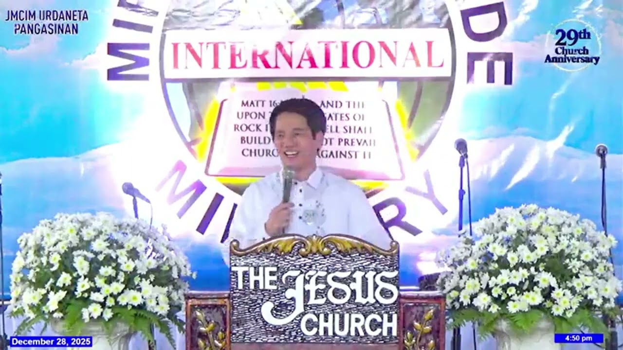 JMCIM Preaching: By Beloved Preacher Roderick Mutuc