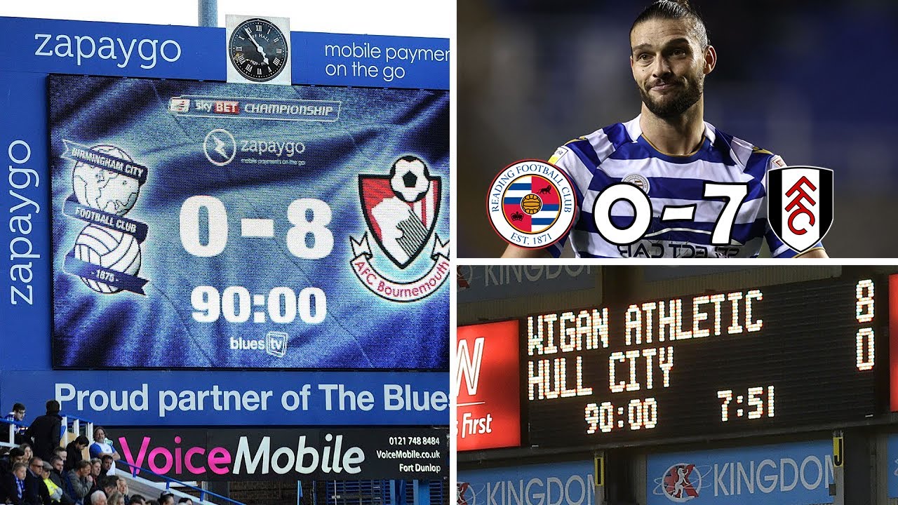EACH CHAMPIONSHIP CLUBS BIGGEST DEFEAT OF THE DECADE!