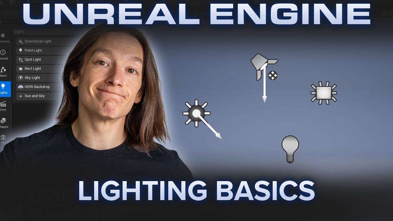 Объяснение освещения в Unreal Engine
