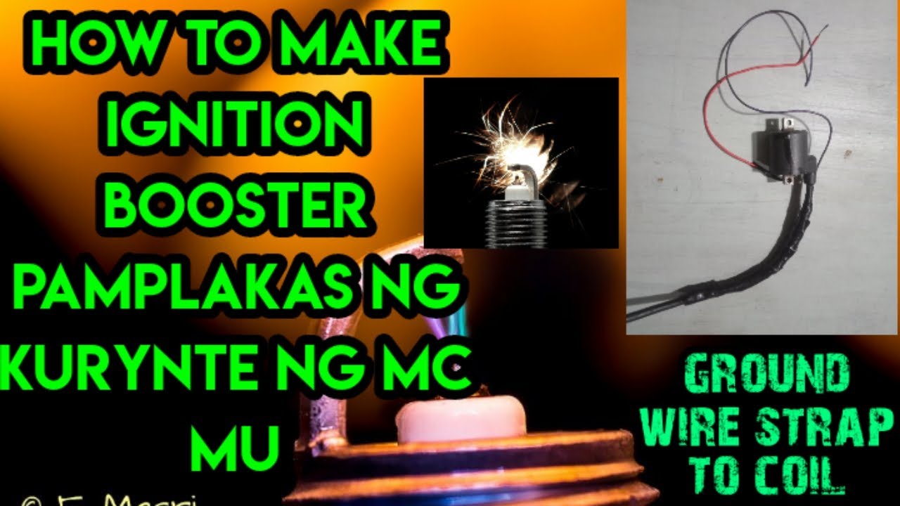 how to make ignition coil booster in simply way,and to create concentrated blue spark in coil