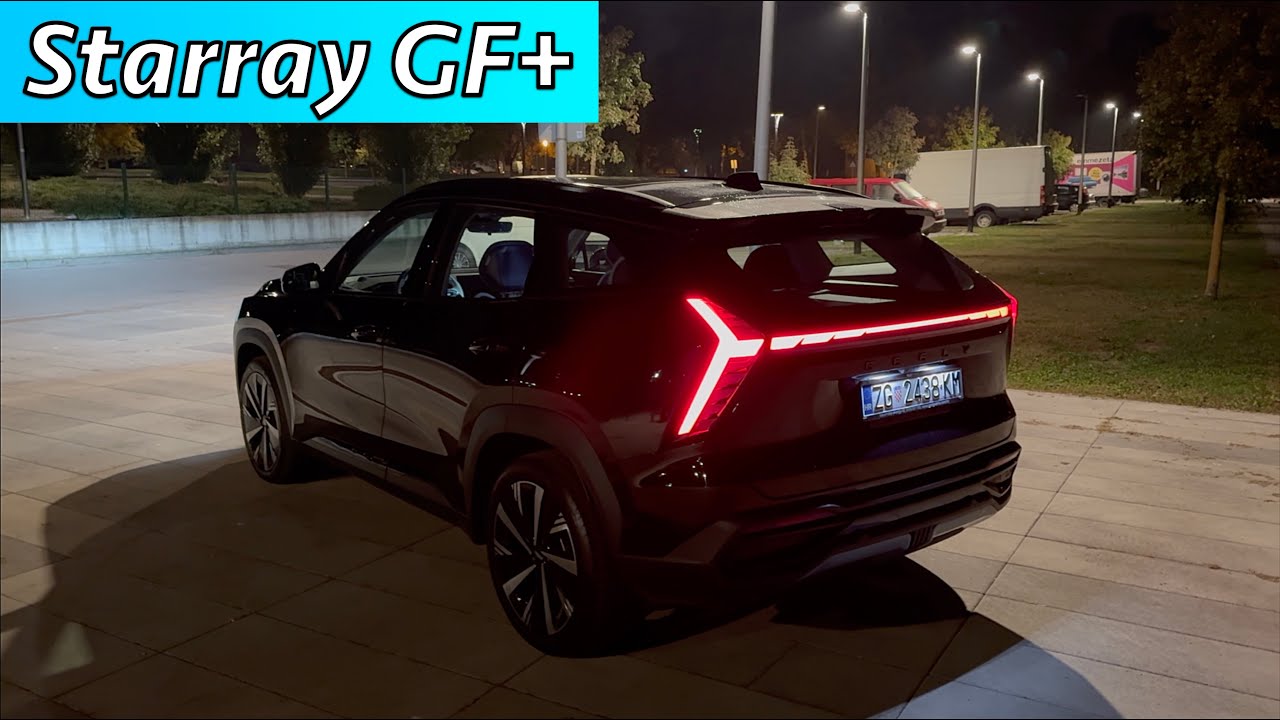 Geely Starray 2025 Nigth Review (Cool Ambient Lights)