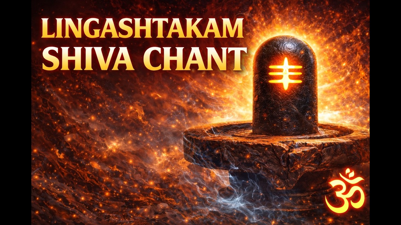 Lingashtakam Chant | Powerful Shiva Stotram for Meditation | Brahmamurari Surarchita Lingam