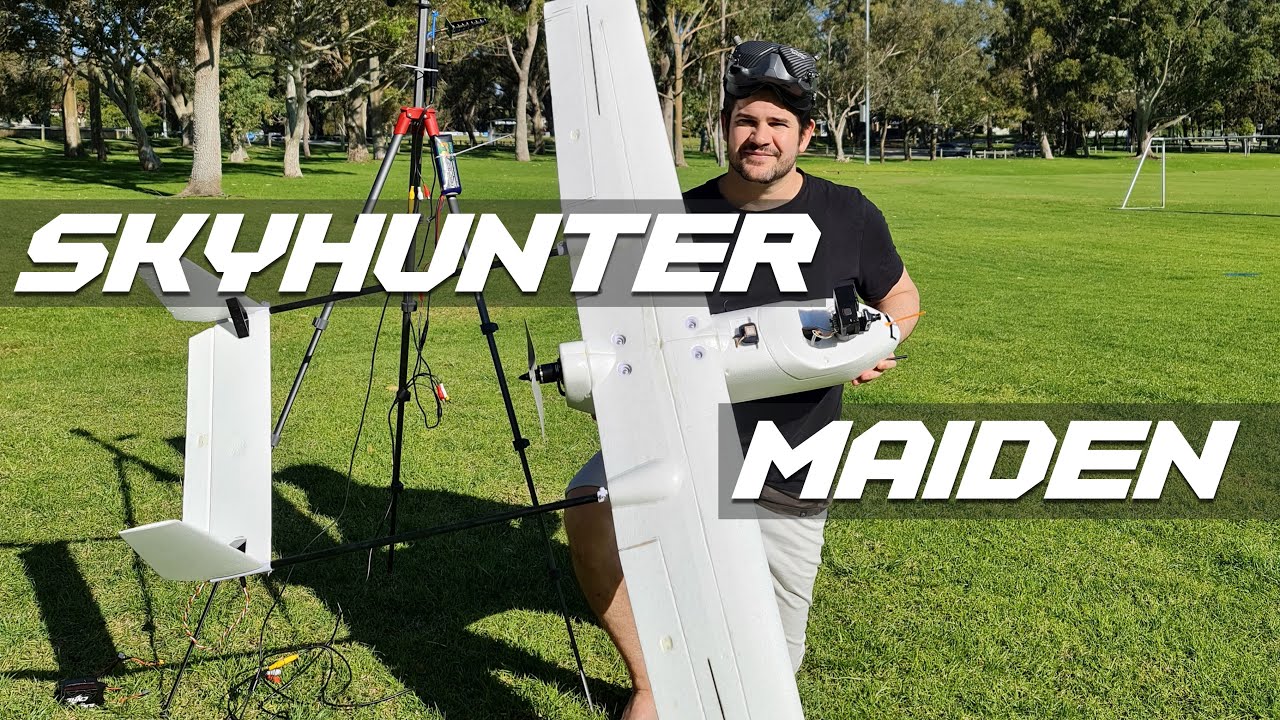 Skyhunter FPV - Maiden Flight & Systems Test