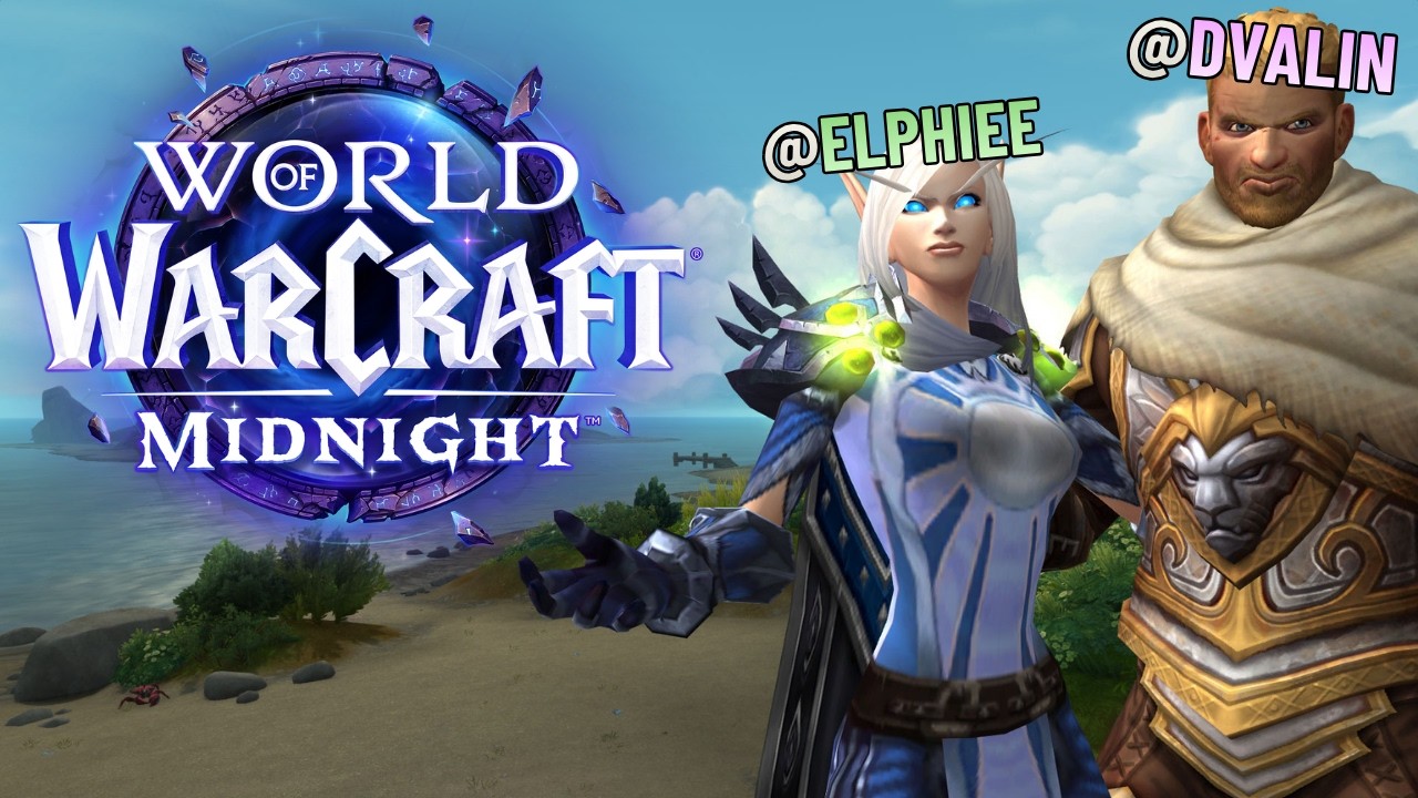 WoW Midnight Endgame w/ @ElphieeGames  | Dungeons & Battlegrounds Gameplay