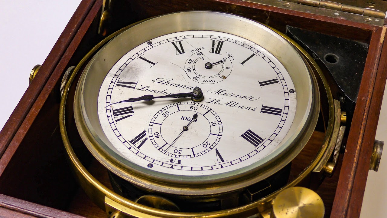 In Action: Thomas Mercer Boxed Ship's Chronometer