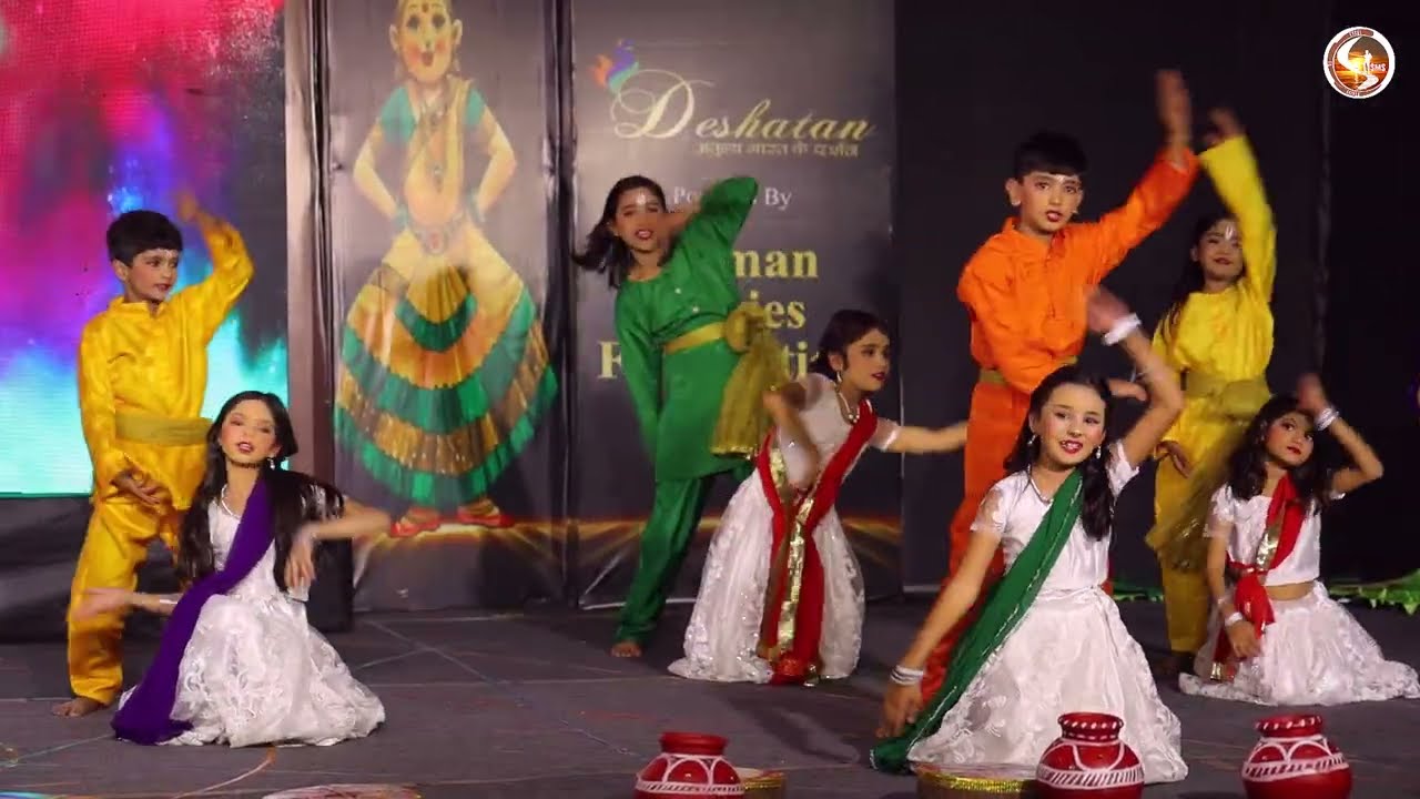 Dance Performance on Uttar Pradesh by Class II