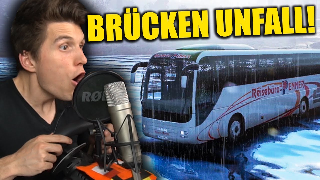 DIESER BUS FÄHRT AUF DEM WASSER! ✪ FERNBUS SIMULATOR mit LENKRAD