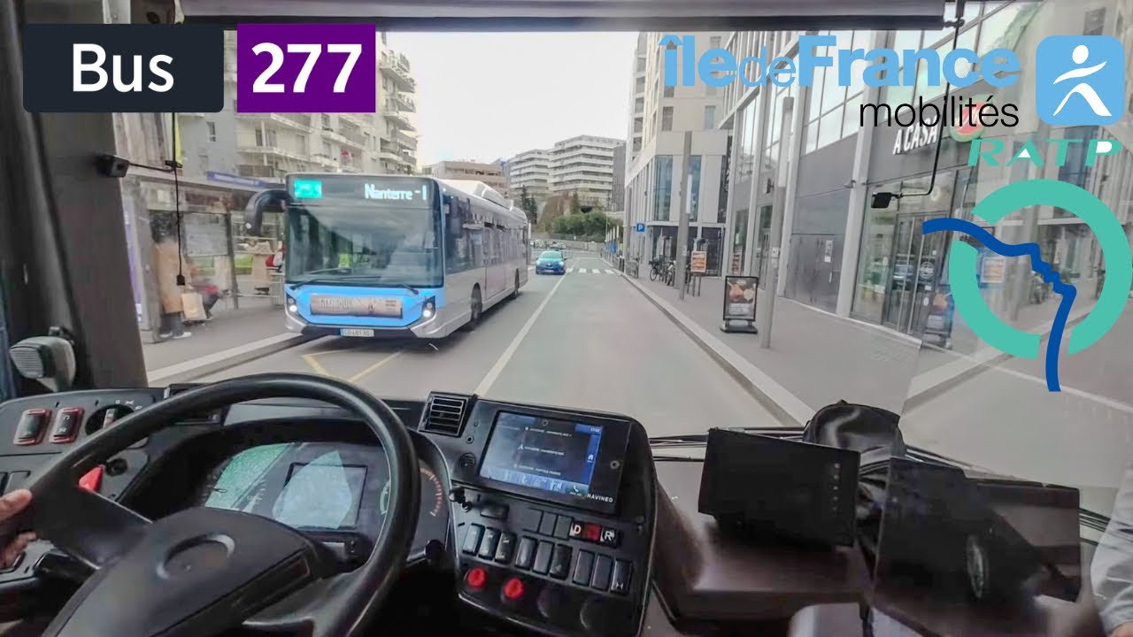 Bus 277 RATP | Nanterre Université RER/Asnières Bords de Seine 