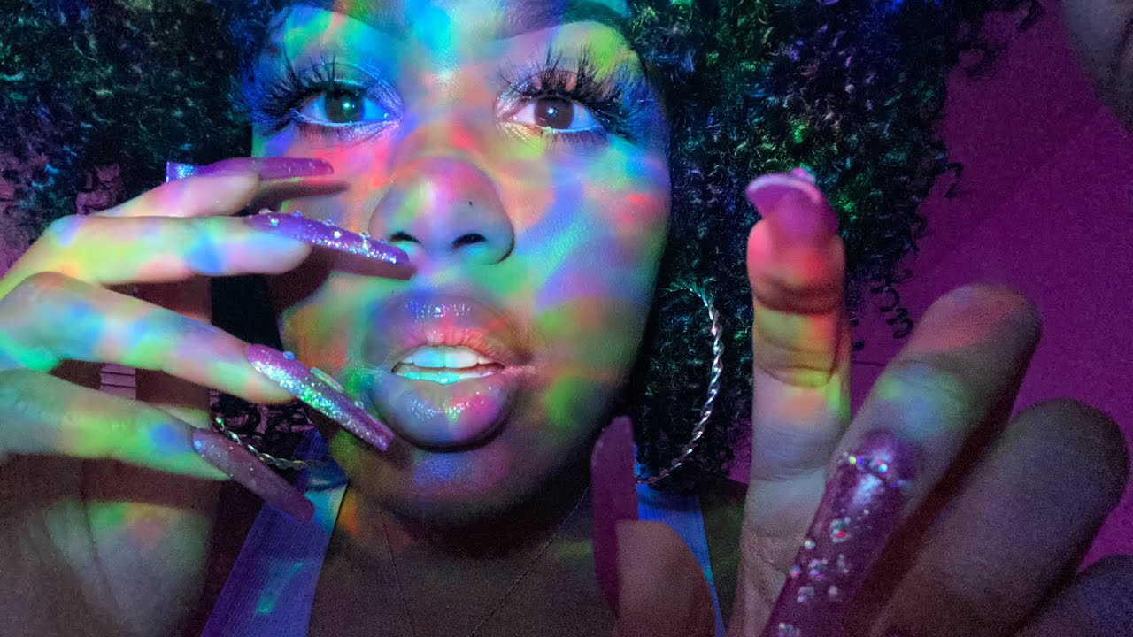 ASMR | Tracing You 💫 w/ Mouth Sounds & Gum Chewing  🍬(Personal Attention)