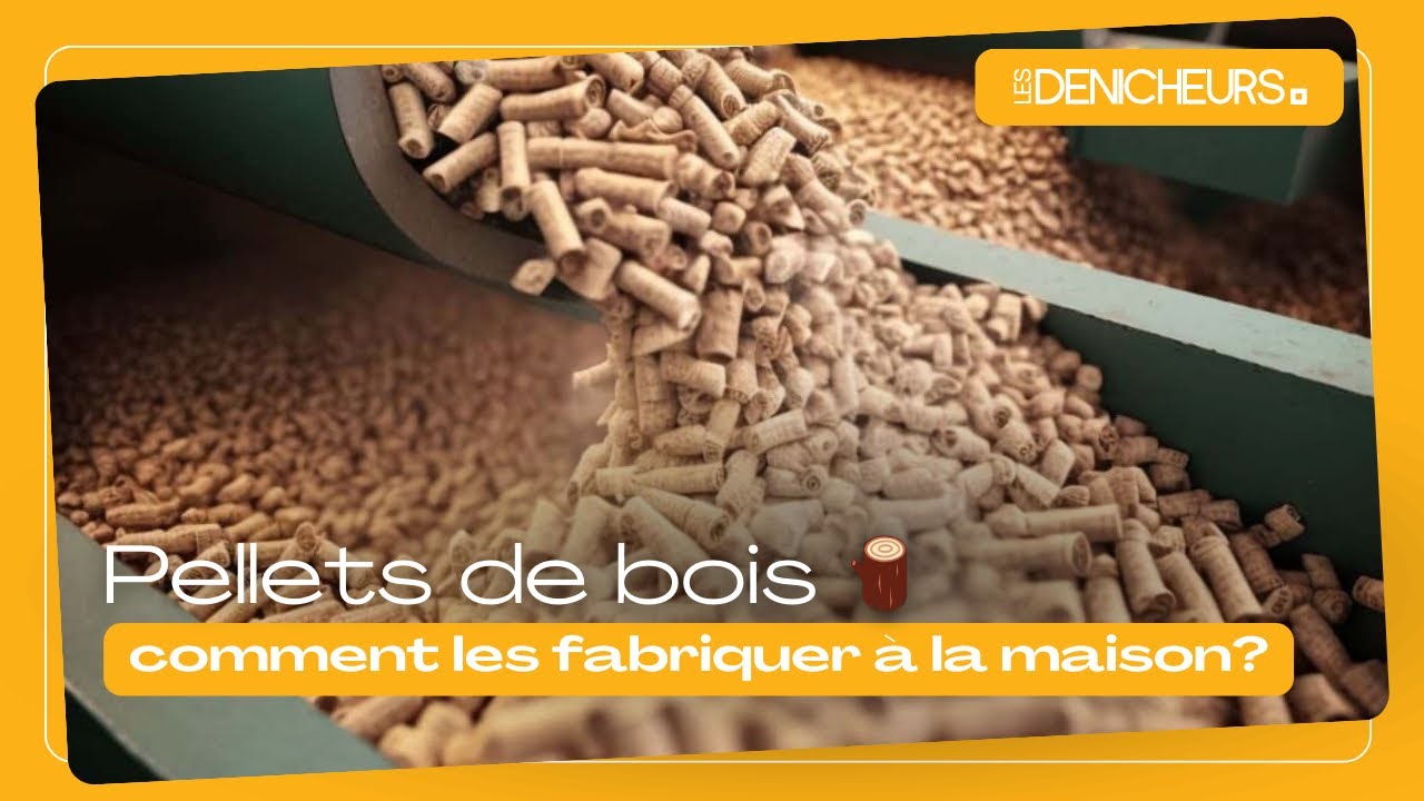 🔥 Comment fabriquer ses pellets de bois à la maison ? 🏡
