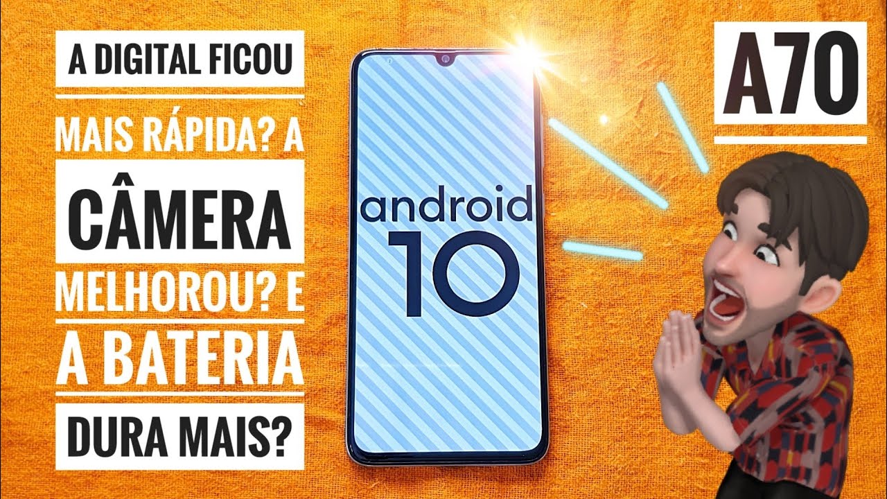 SAMSUNG GALAXY A70 | VALE a PENA ATUALIZAR PARA o ANDROID 10? A NOVA ONE UI 2.0 MELHOROU? #samsung