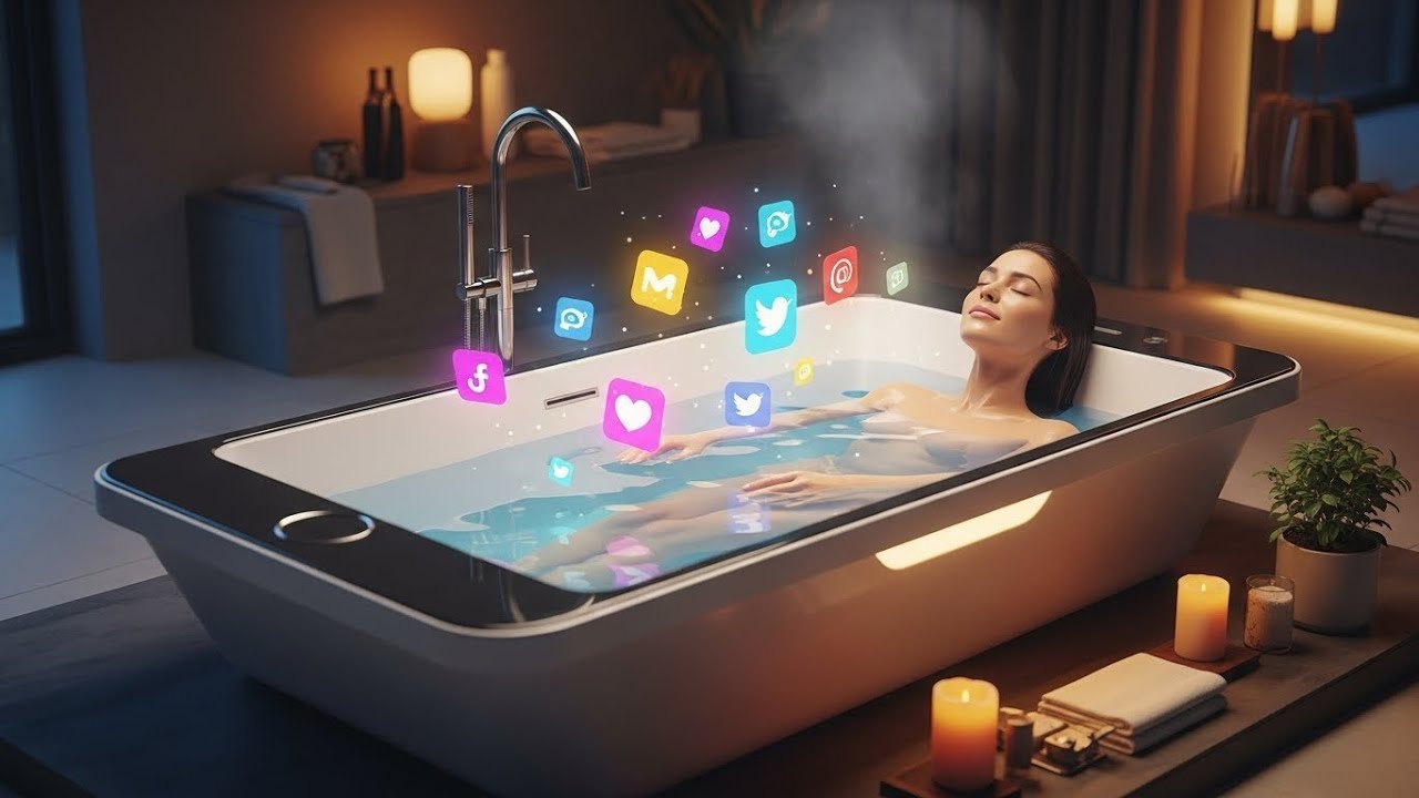 Which Dream Bathtub Would You Choose? 💤✨ | AI ASMR Deep Relaxation