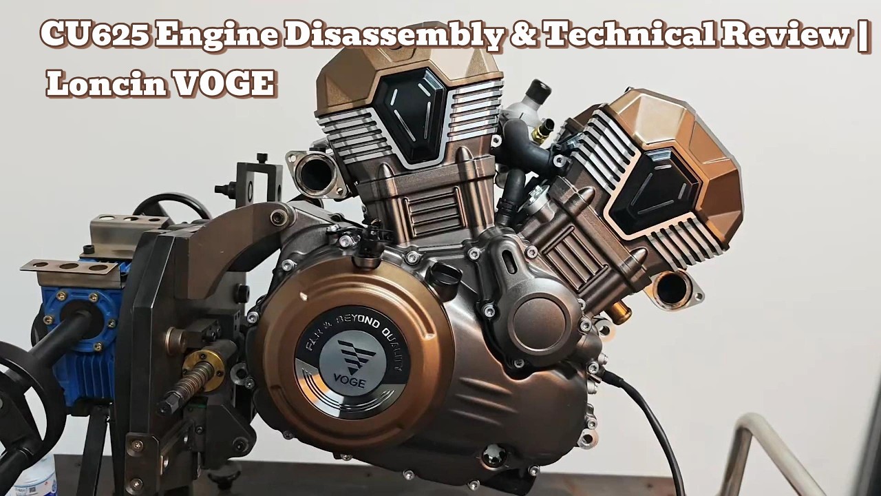 Полная разборка двигателя VOGE CU625: лучший ли это V-образный двухцилиндровый двигатель Loncin н...