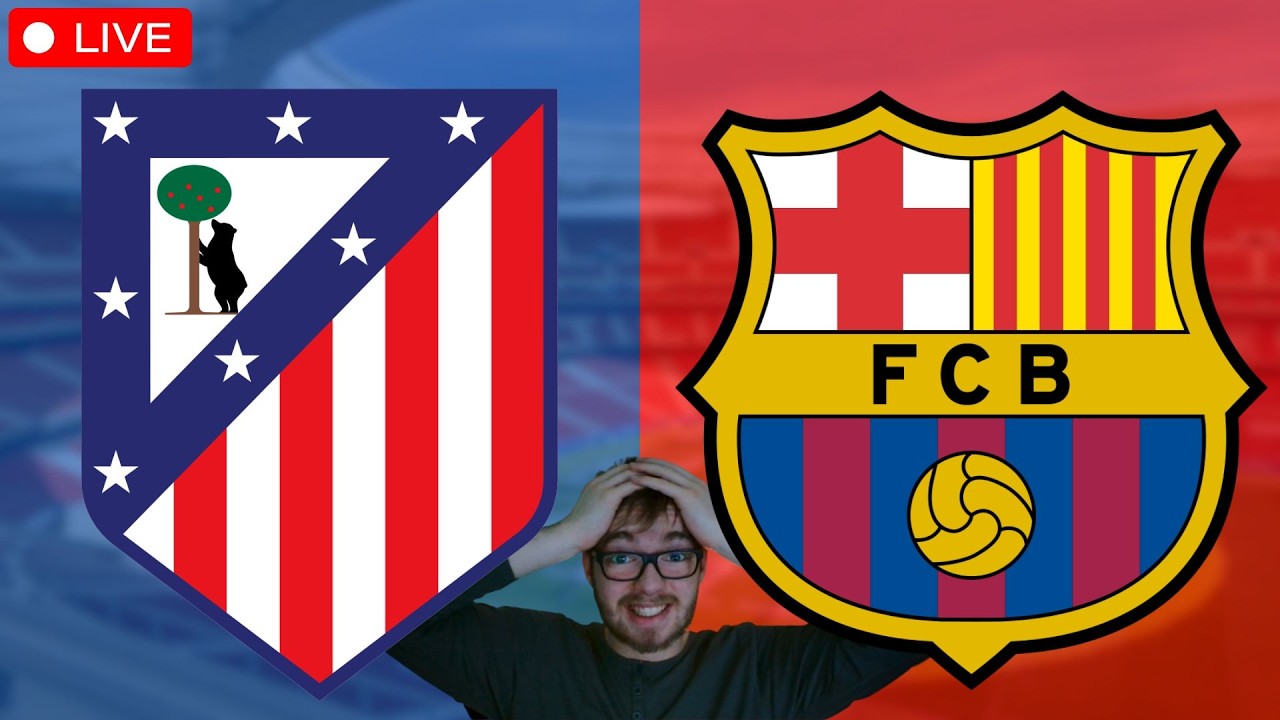 Atlético Madrid - FC Barcelona / Copa del Rey Watchalong LIVE