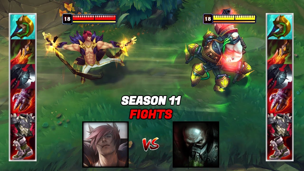 SETT vs URGOT S11 FULL BUILD FIGHTS & Best Moments!