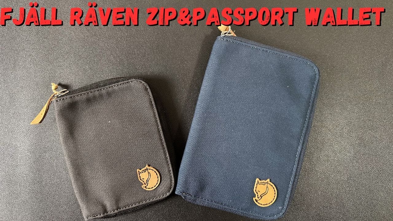 Обзор кошелька Fjällräven на молнии и кошелька для паспорта!