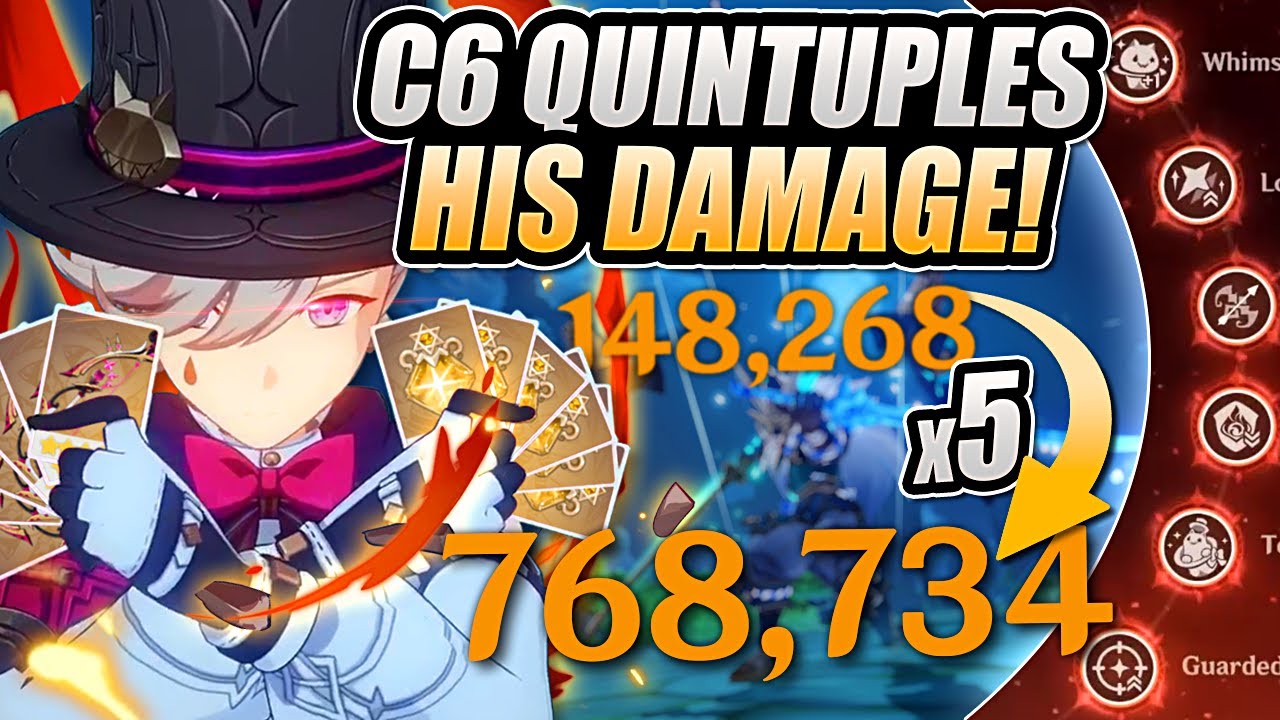 I Tried MAXED C6R5 LYNEY For 1 Day in Genshin Impact