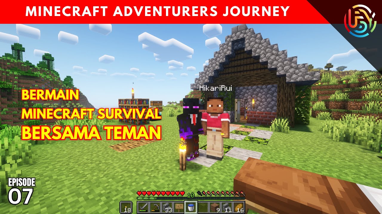 MABAR MINECRAFT SURVIVAL BARENG TEMEN! - Minecraft Survival Indonesia #7