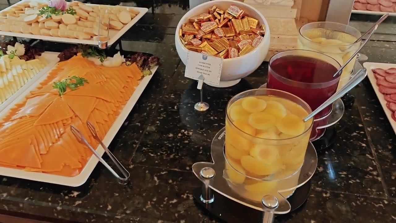 Breakfast at Hotel Duni Marina Beach Resort Sozopol Bulgaria