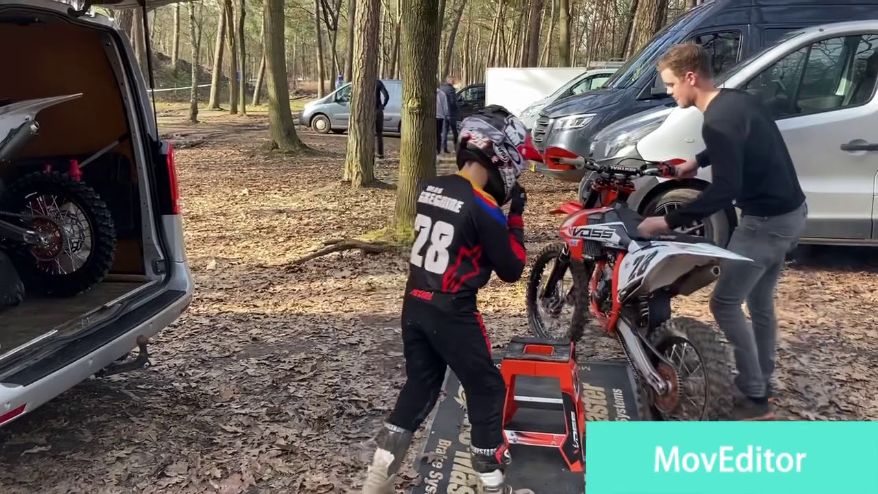 Dean Gregoire and Lotte van Drunen training Mco Oirschot.