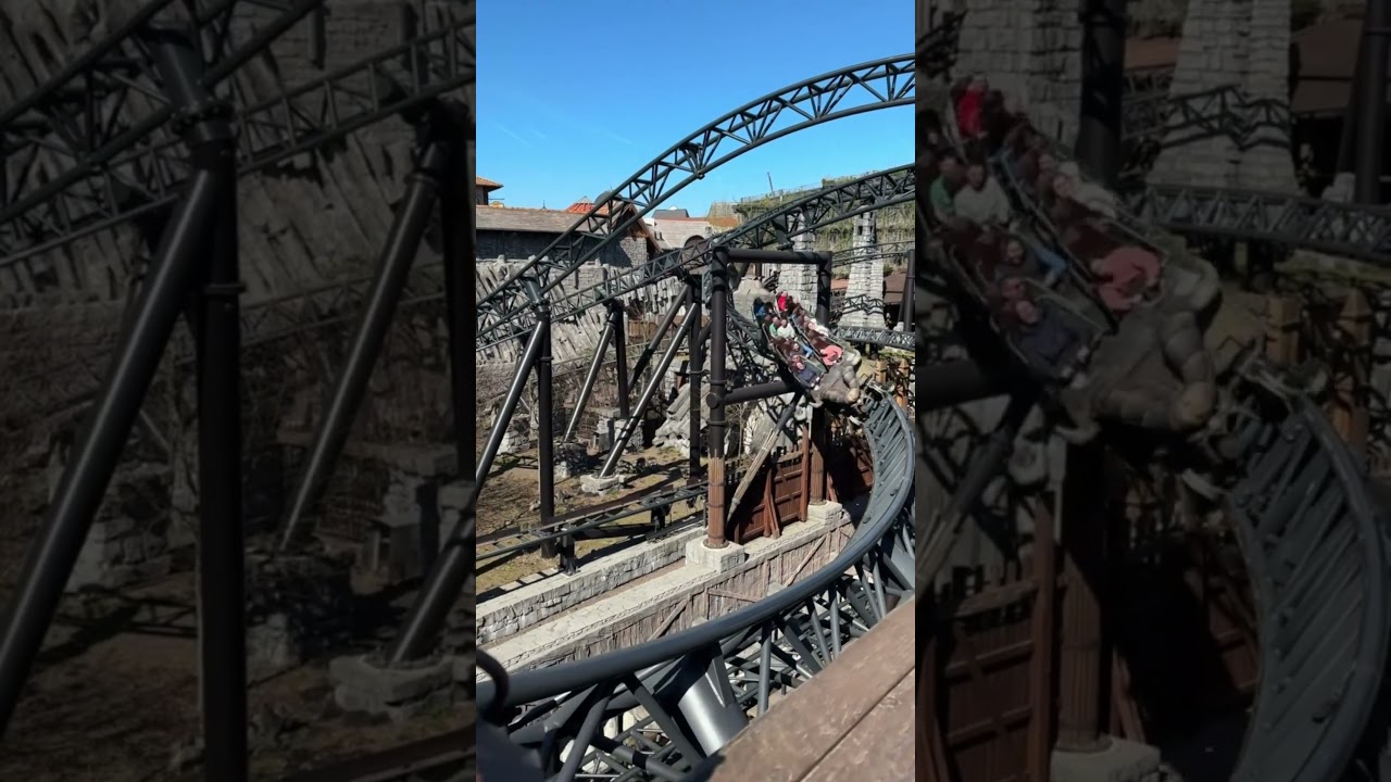 Taron @ Phantasialand #achterbahn #rollercoaster #coasterculture #themepark #amusementpark #vlog