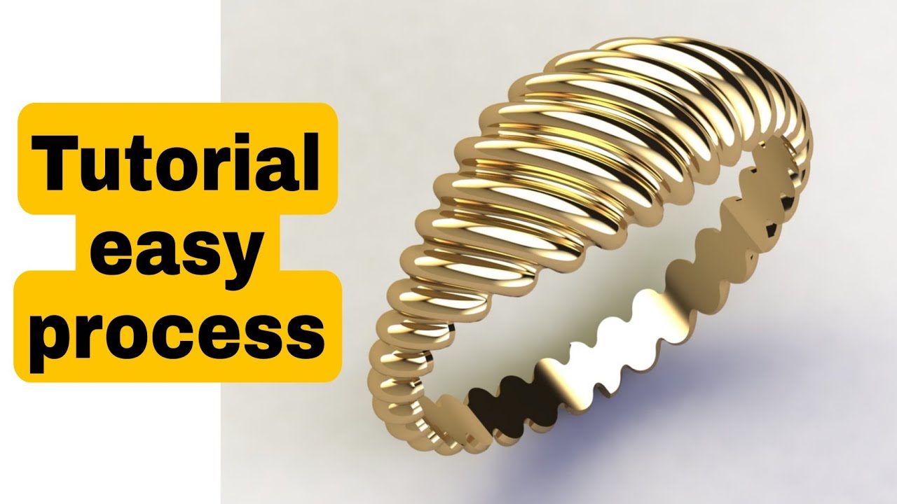 Ring tutorial #easy process # matrix 9# jewelry cad design # tutorial /01