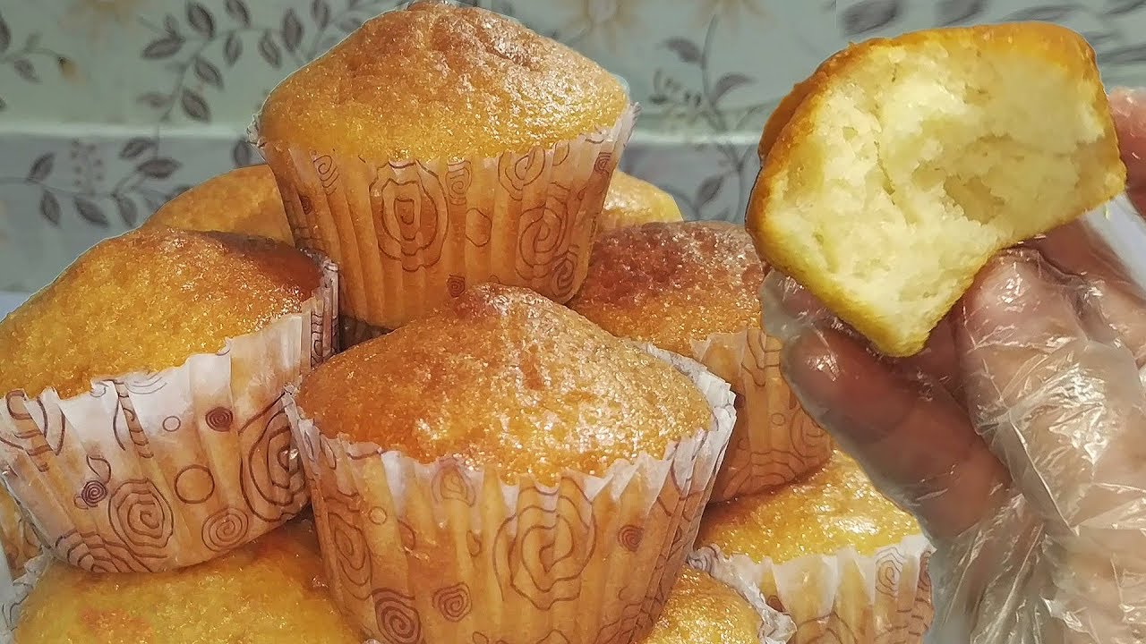 ألذ و أخف كب كيك في الدنيا😍ببيضة واحدة عملت 18 قطعة اتحداكي من حلاوتها هتخلص اول ما تعمليها