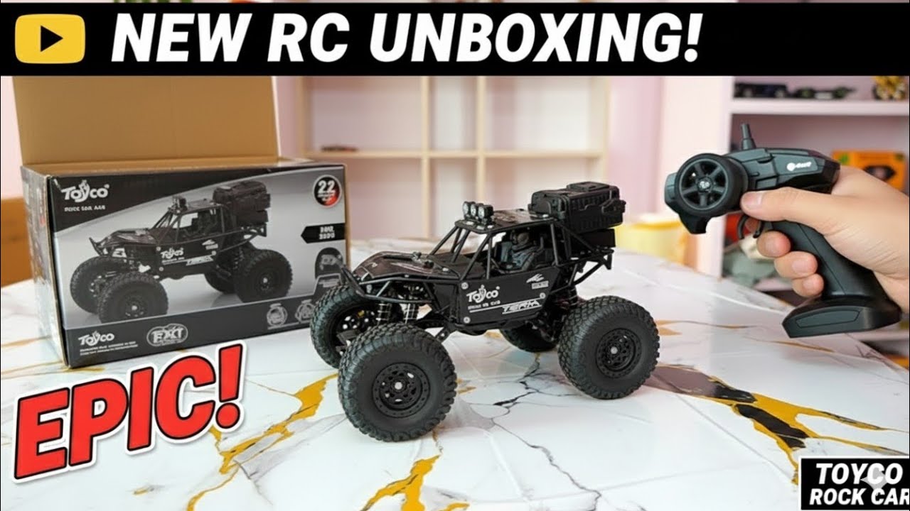 RC 4x4 Toyco Car Unboxing for Smoke Performance | #trending  #unboxing #toys #diy