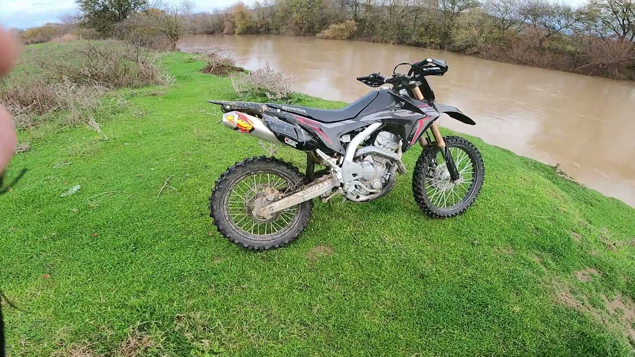HONDA CRF250L POV riding (FMF exhaust)