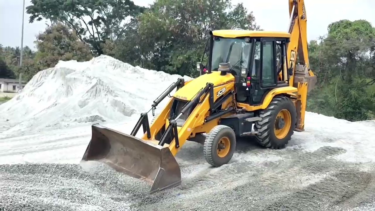 Jcb 3dx work in plant 